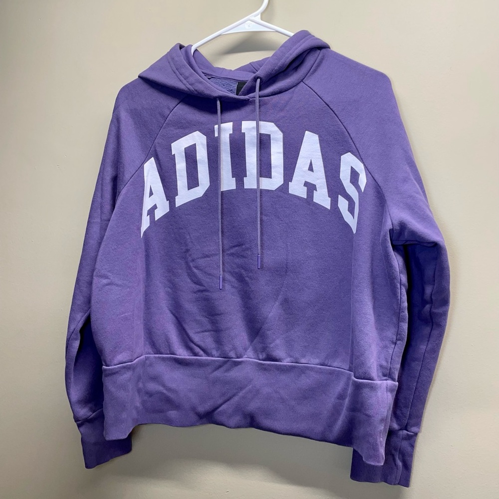 Adidas Cropped Hoodie
